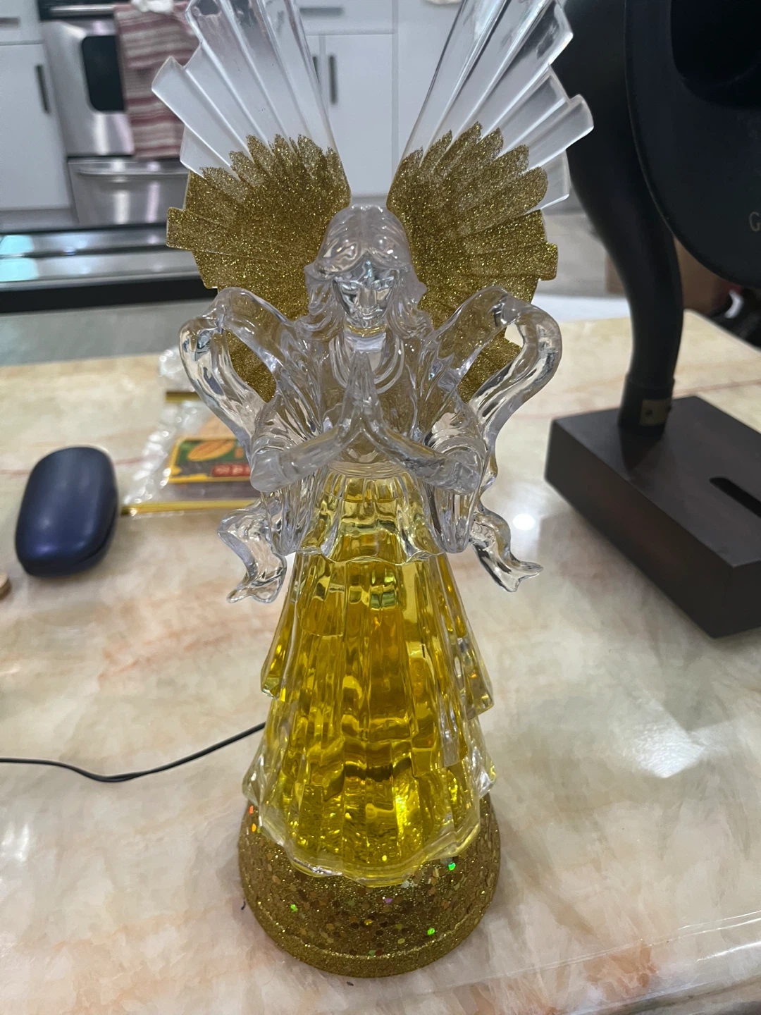 Light up angel (lava lamp) - photo 2