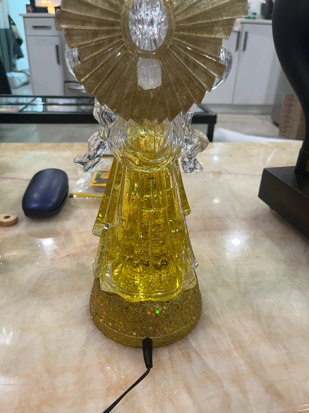Light up angel (lava lamp)