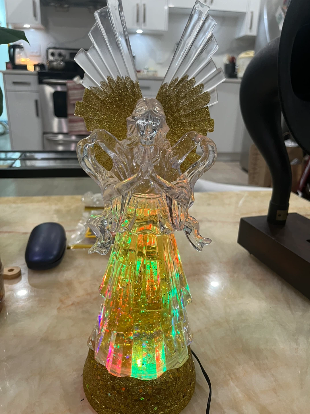 Light up angel (lava lamp) - photo 3