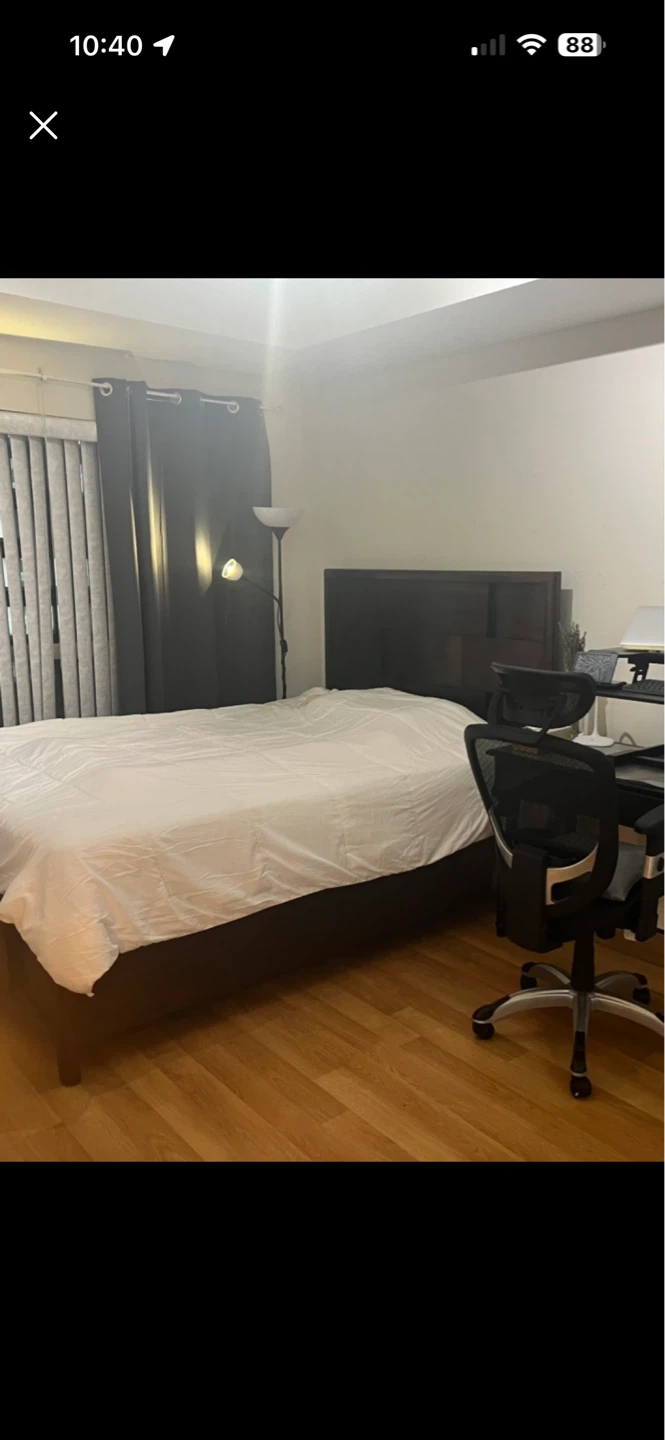 Queen size comforter with duvet cover