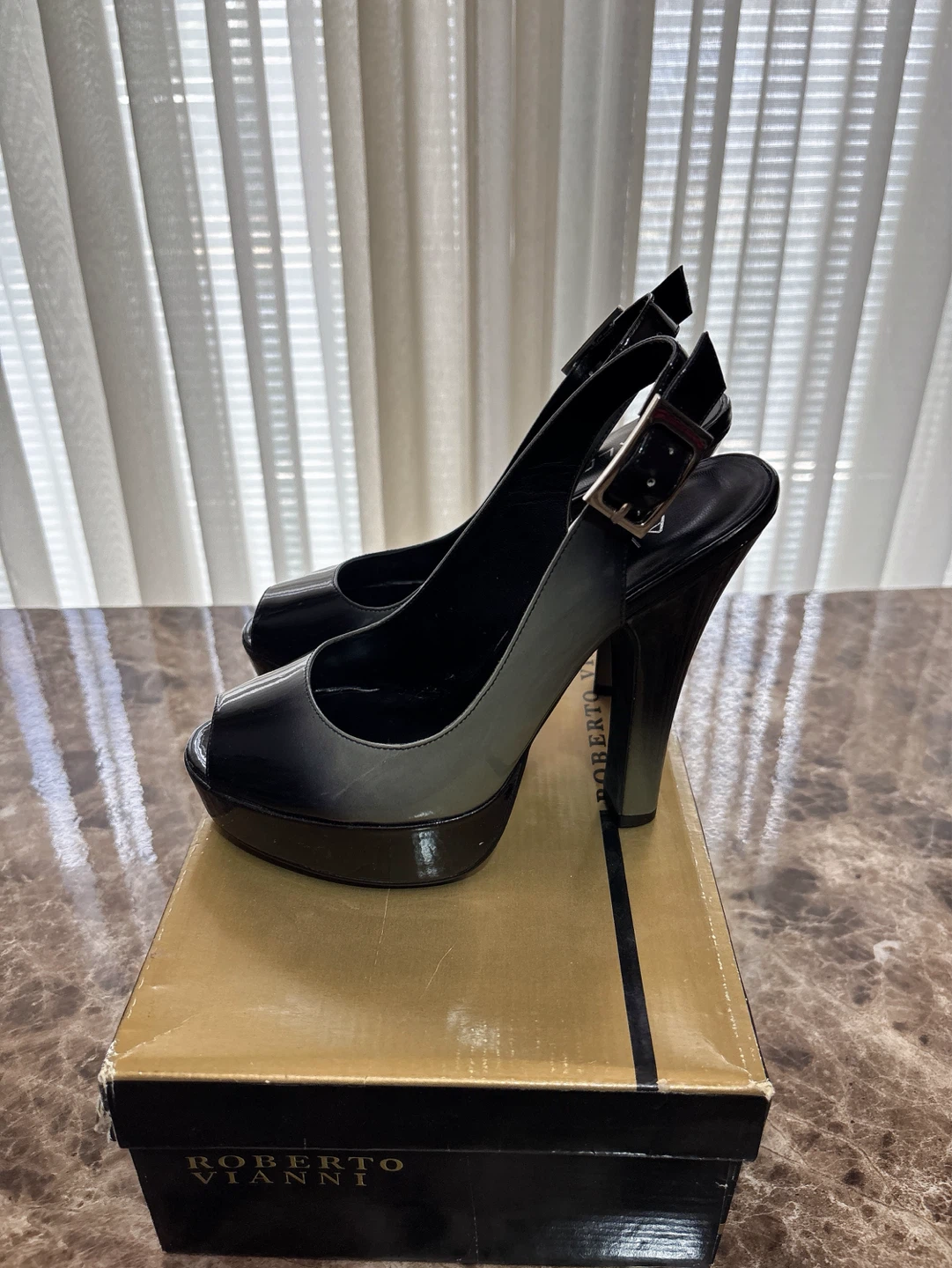 Aldo Peep-Toe Slingback Heels - photo 4