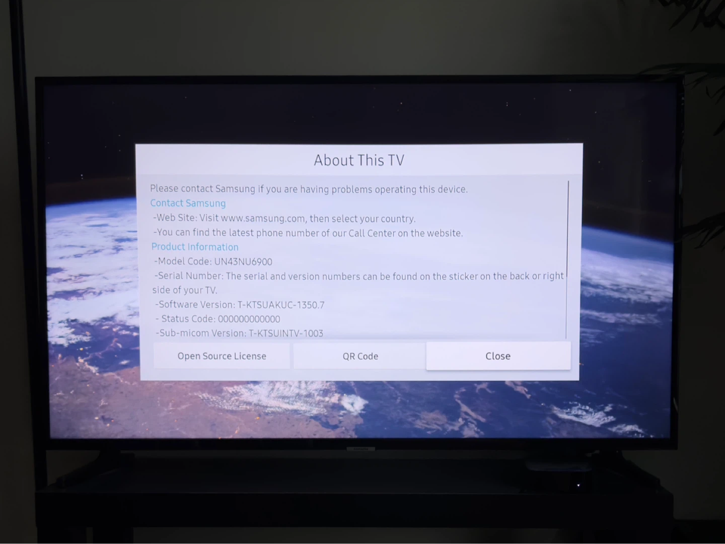 Samsung TV 43” 4K UHD - photo 2