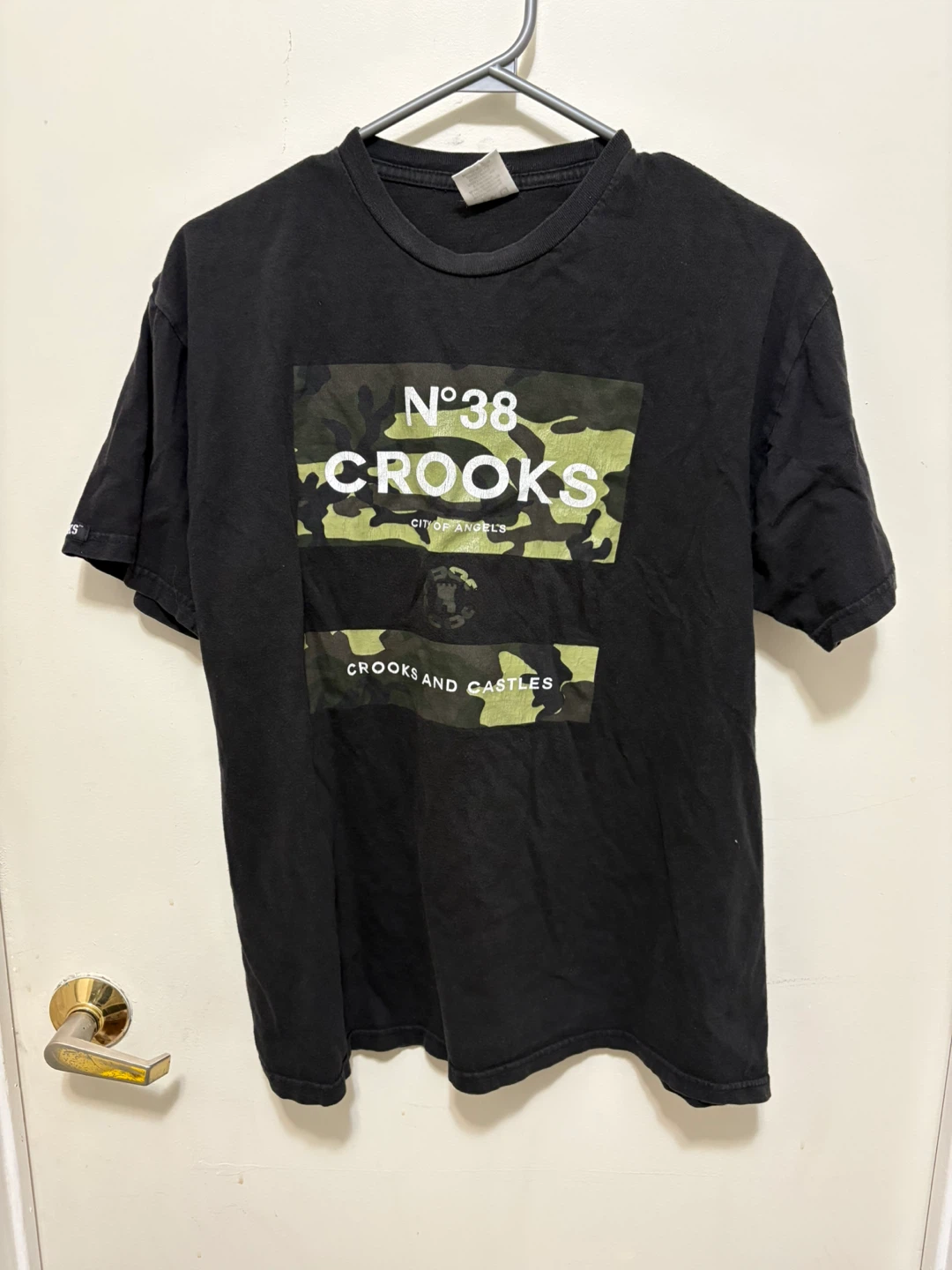 Crooks & Castles Camo T-Shirt - Medium