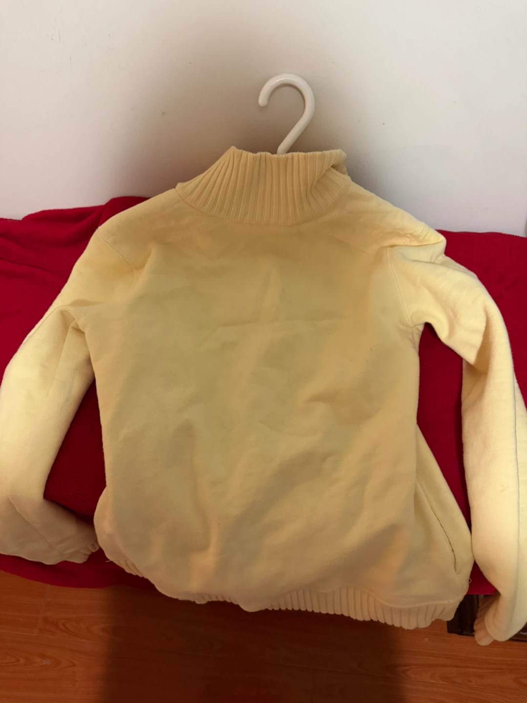 Tommy Hilfiger Yellow 1/4 Zip Sweatshirt - XS - photo 3