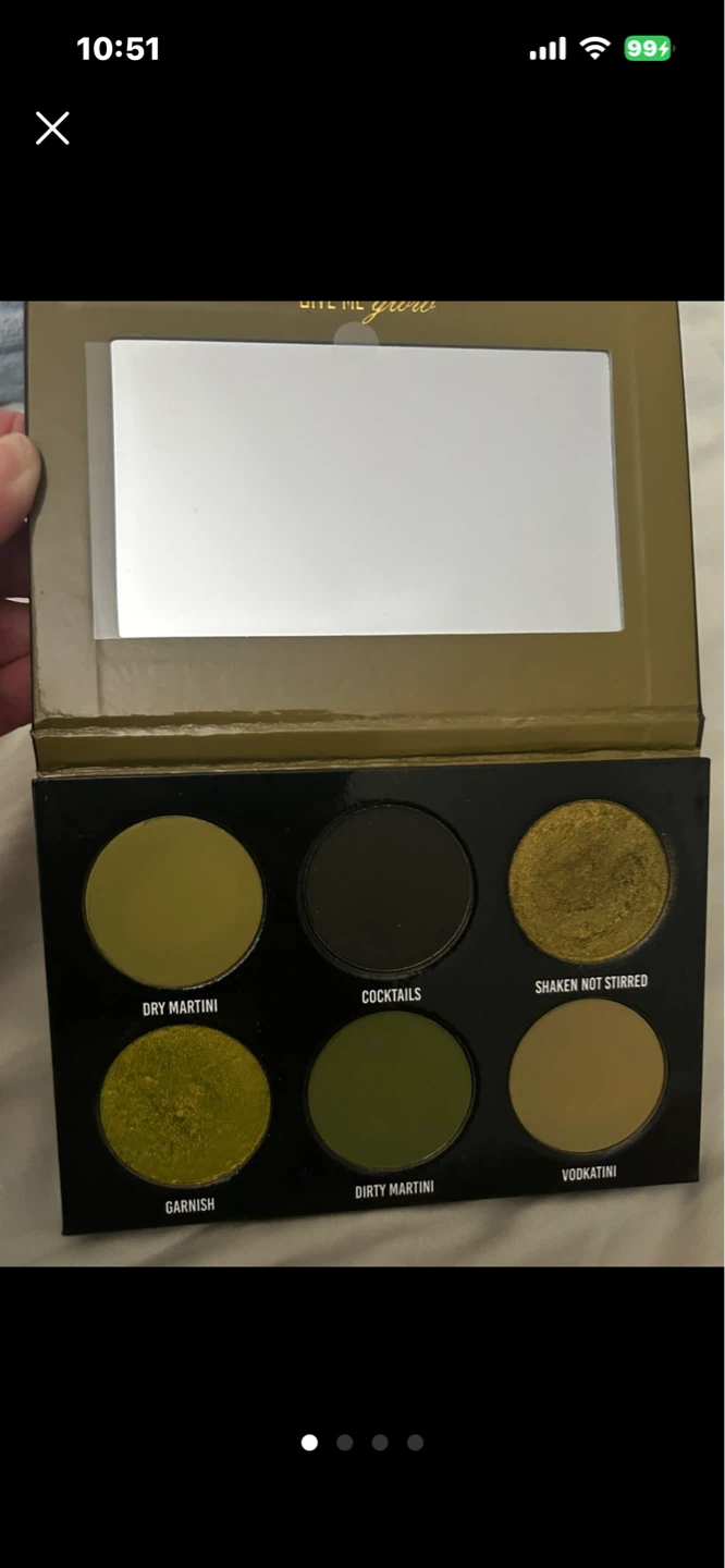 Give Me Glow Juicy Olive Pressed Pigment Palette - photo 3