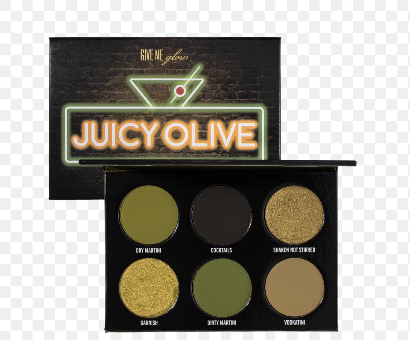 Give Me Glow Juicy Olive Pressed Pigment Palette