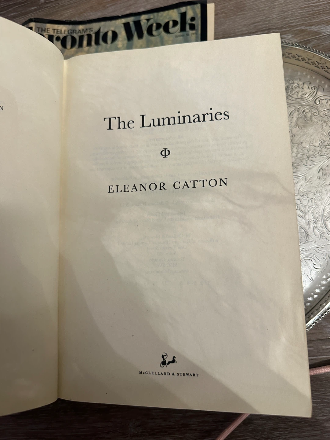 2013 The Luminaries by Eleanor Catton