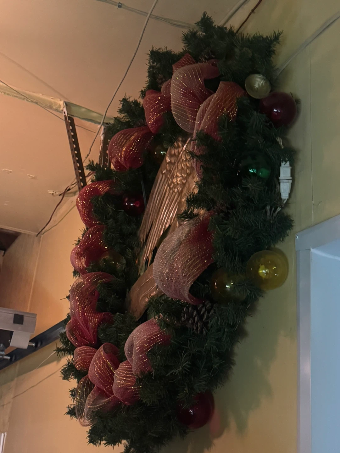 Christmas Wreath with Angel - photo 3