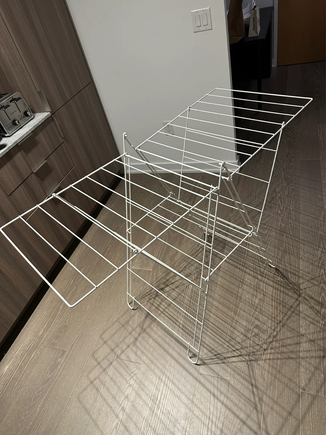 White Collapsible Drying Rack