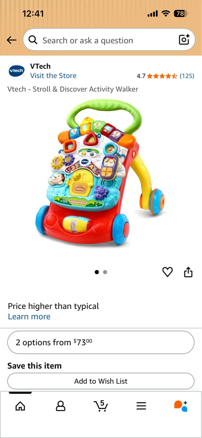 VTech Stroll & Discover Activity Walker