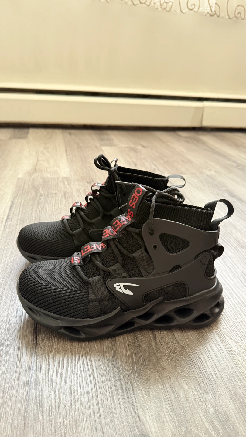 Size Women's 8 / Men's 6,5 / Steel Toe Safety Work Shoes - photo 2