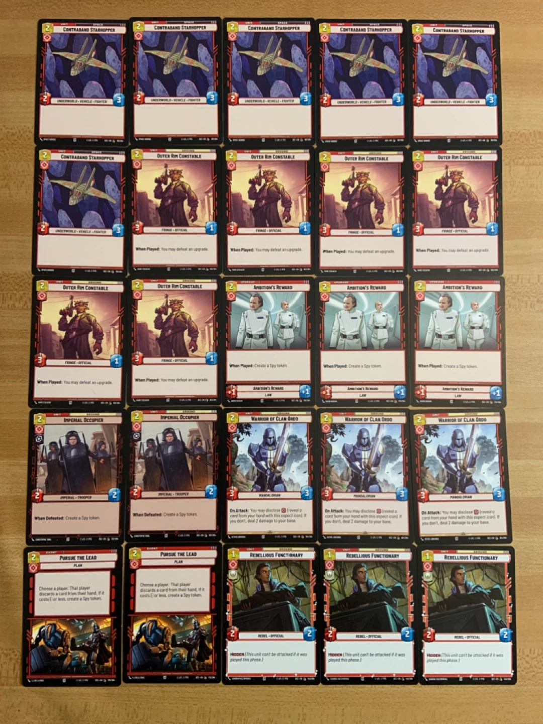 Star Wars Card Lot 50 Cards Near Mint