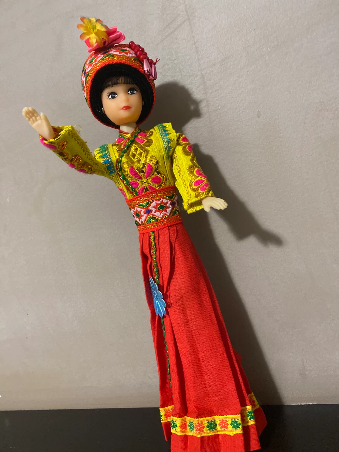 Vintage Doll in Traditional Attire - photo 2