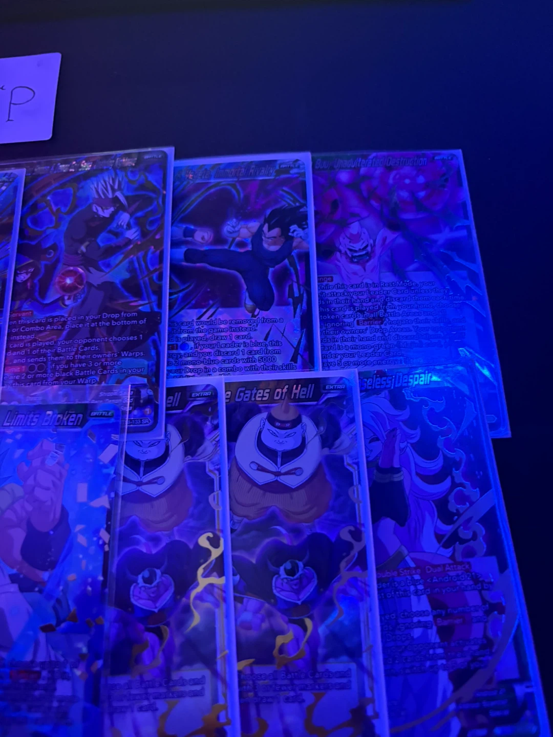 Dragon Ball Super Card Game SR Lot - photo 3