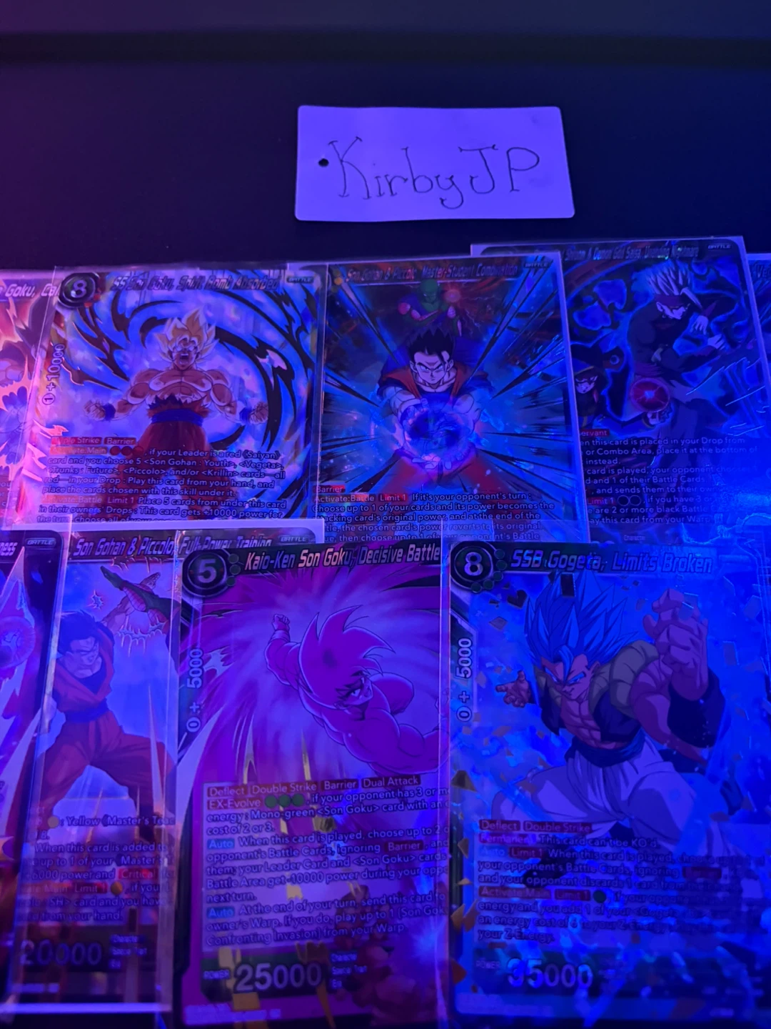 Dragon Ball Super Card Game SR Lot