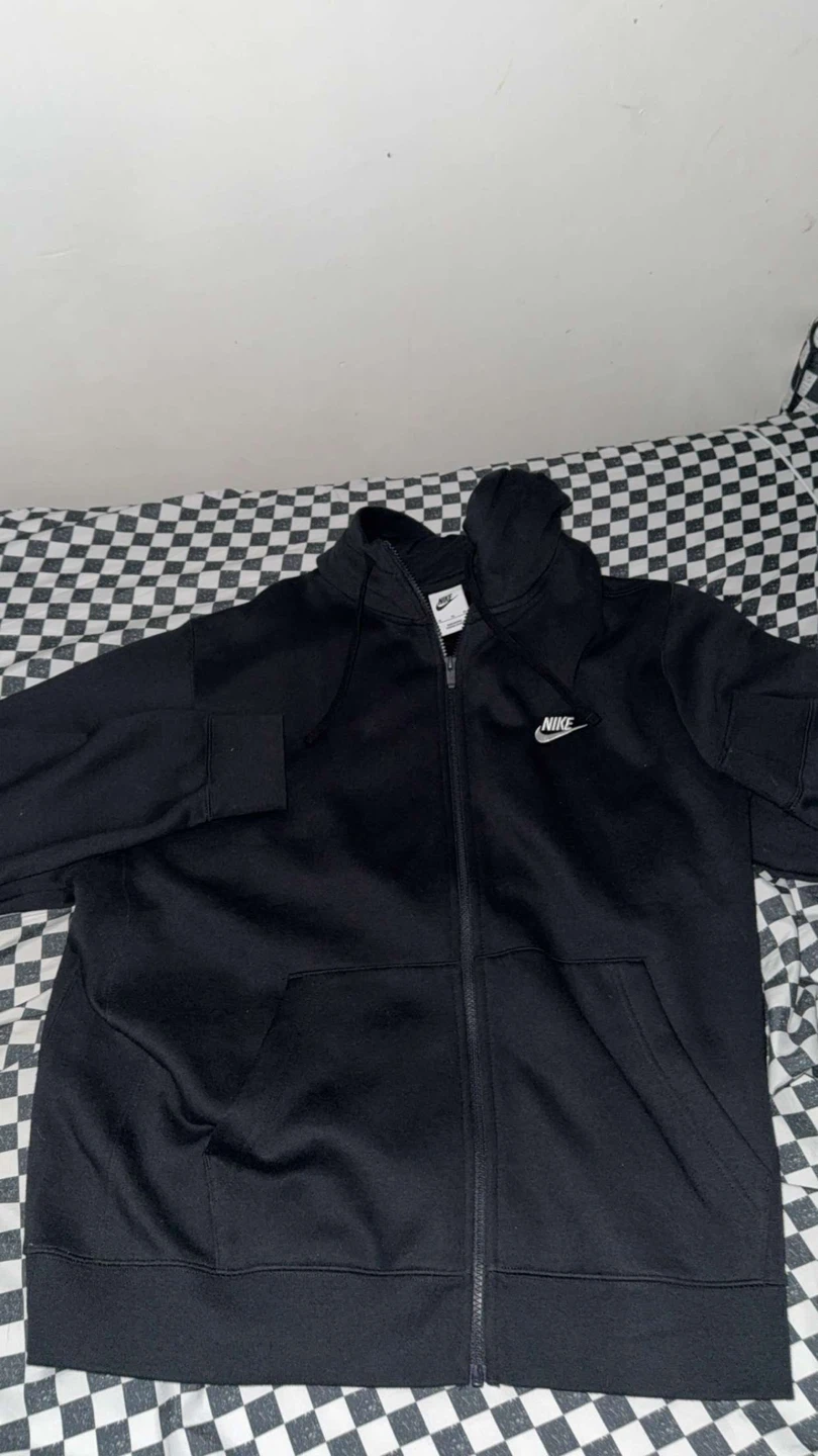 Nike Full Zip Hoodie Black XL