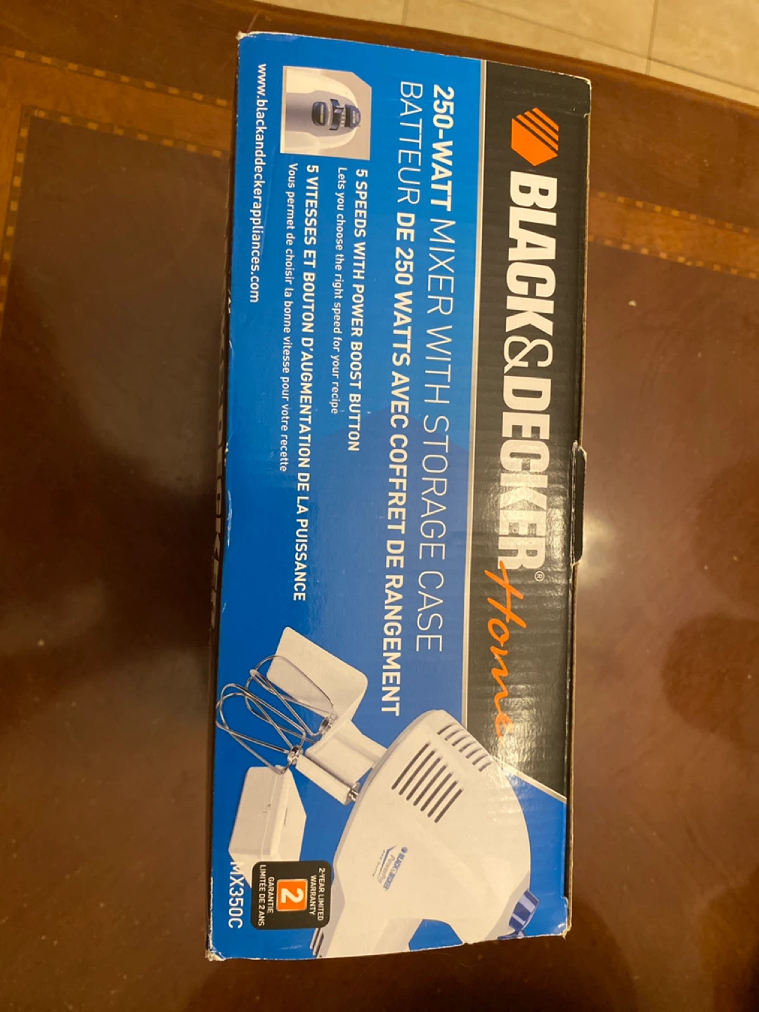 BLACK+DECKER 250-Watt Hand Mixer with Storage Case - photo 2