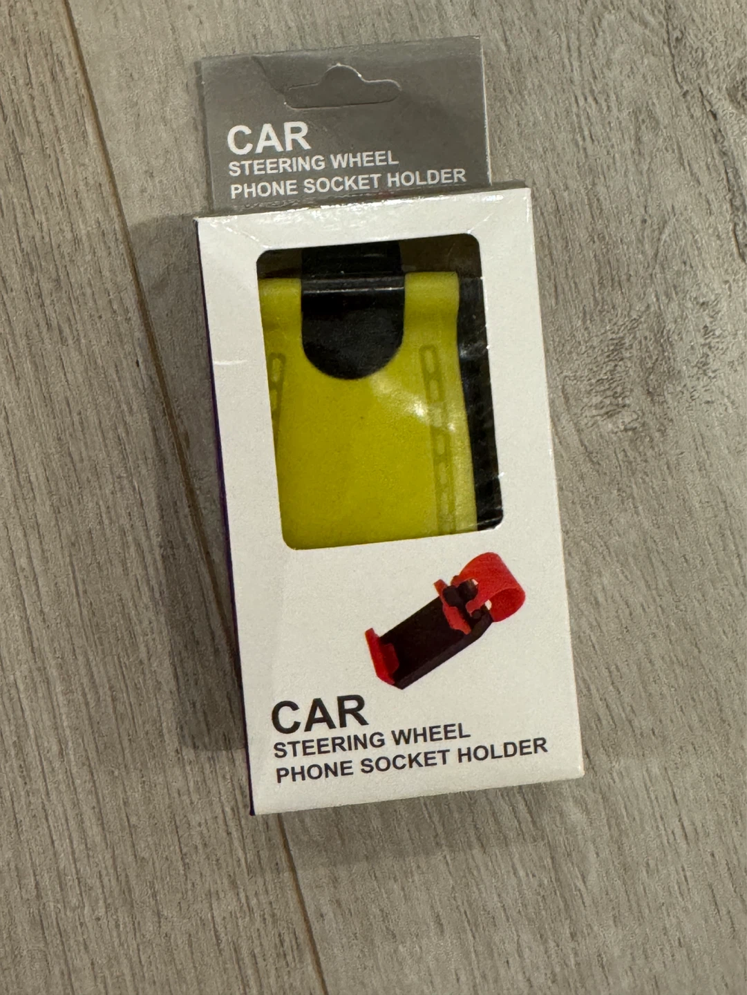 Car Steering Wheel Phone Socket Holder - photo 2