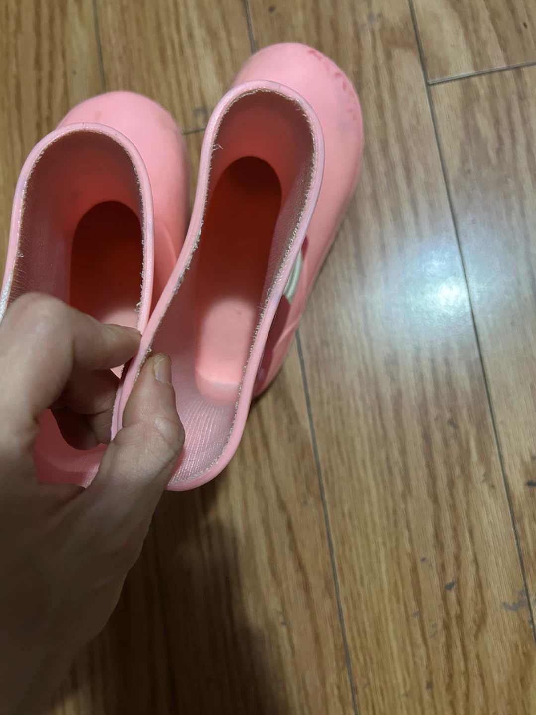 Pink Dinosaur Rain Boots Size 170 - photo 3