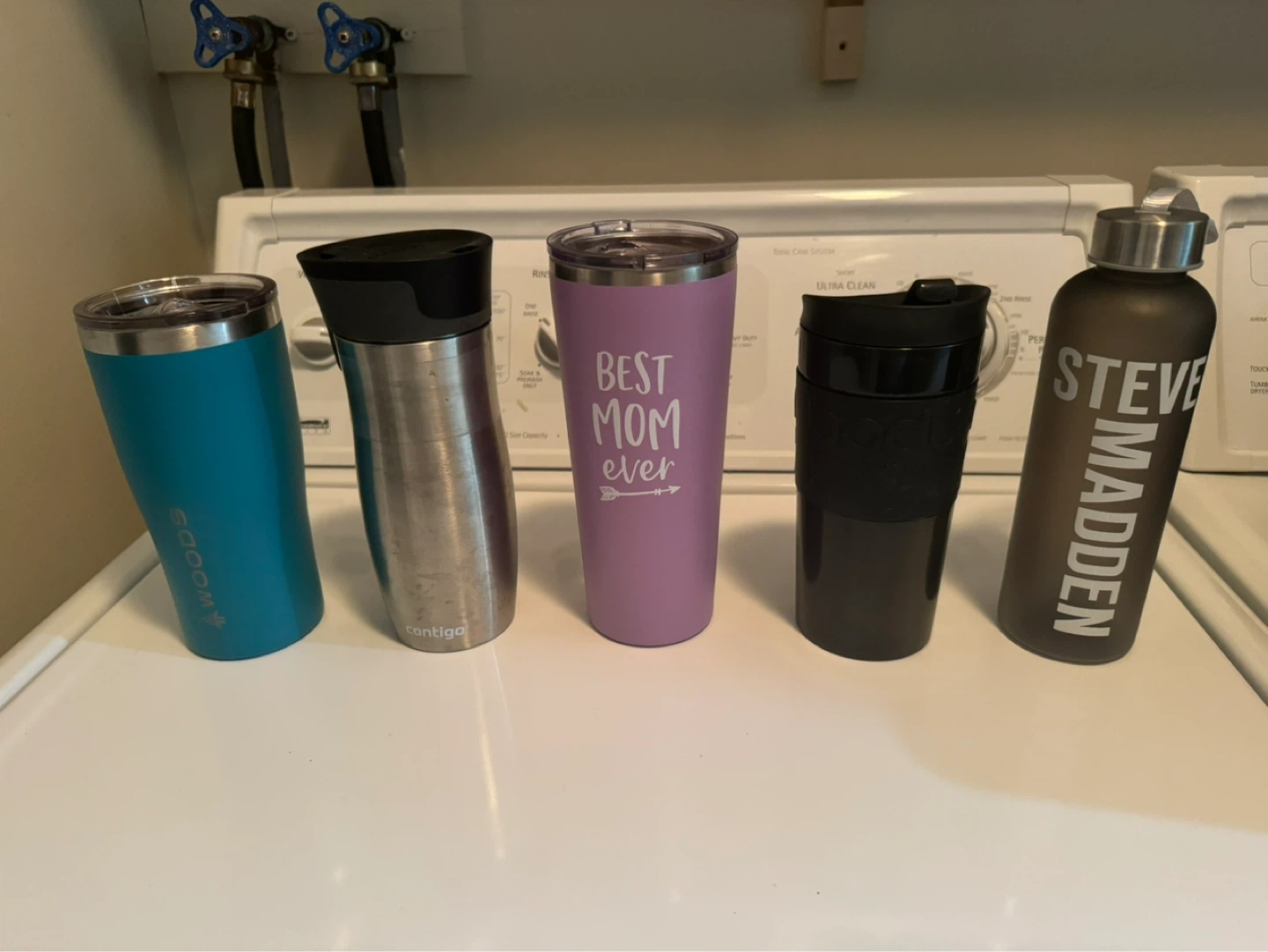 Bundle of 5 Travel Mugs and Water Bottles