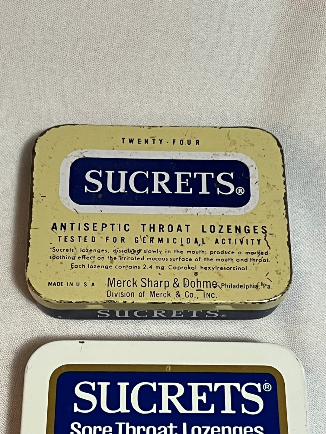Vintage Sucrets Tins - photo 2