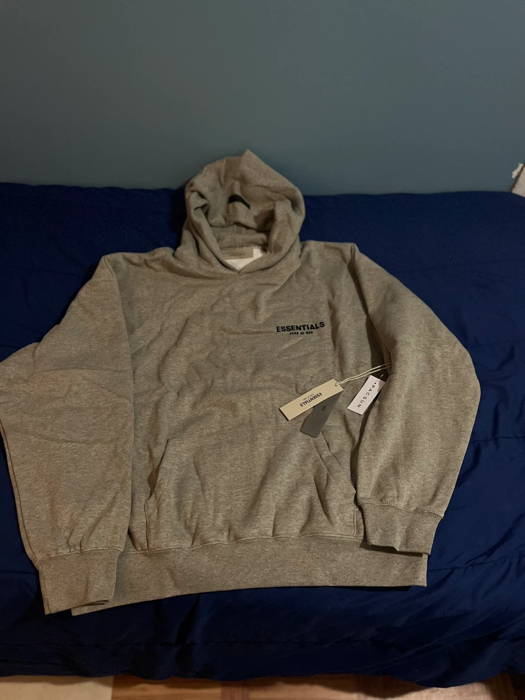 Fear of God Essentials Hoodie - Grey - Men's - photo 2