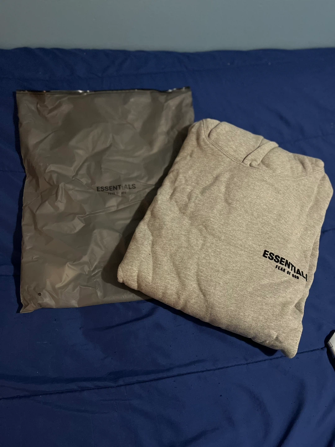 Fear of God Essentials Hoodie - Grey - Men's
