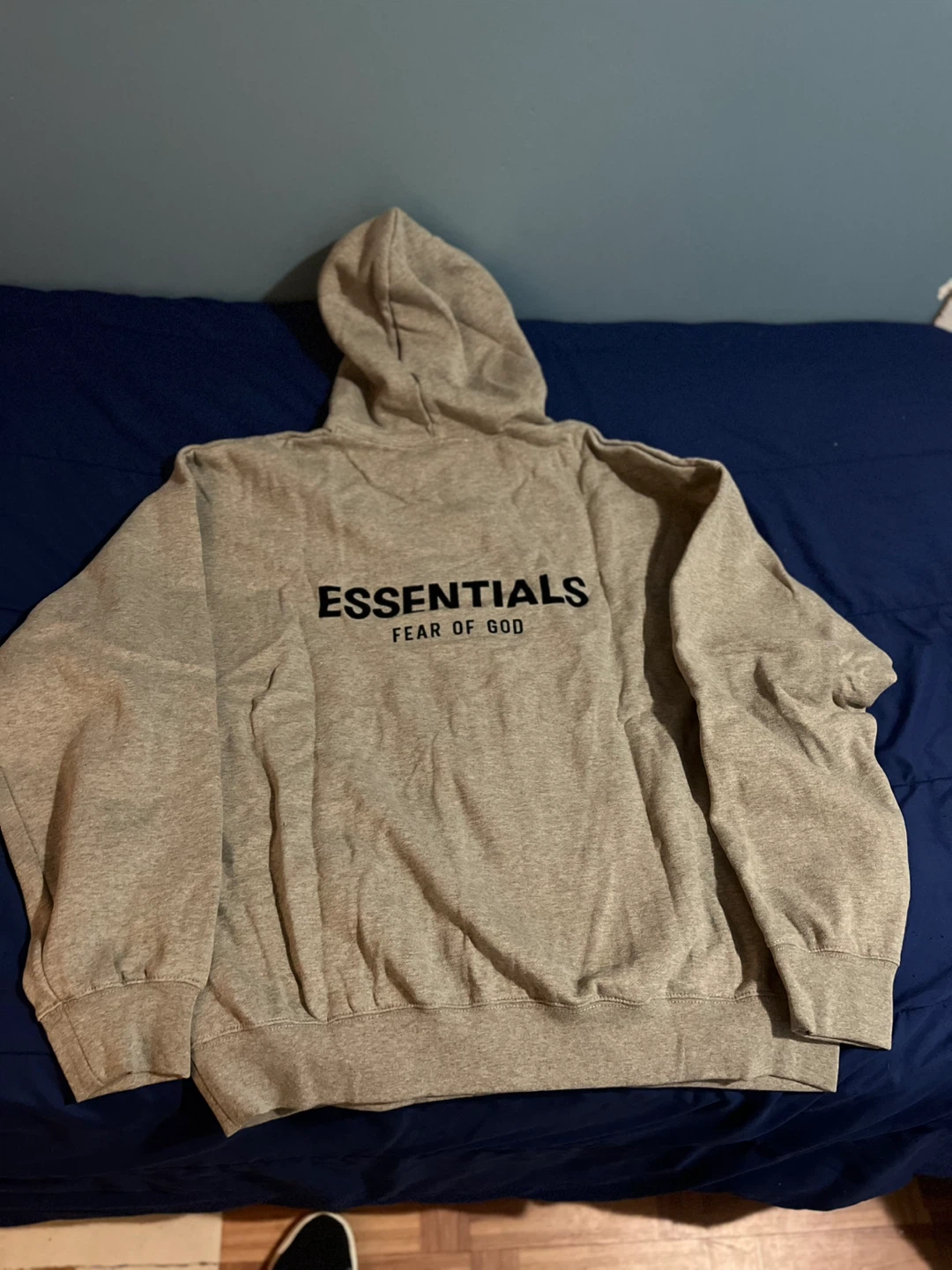 Fear of God Essentials Hoodie - Grey - Men's - photo 3