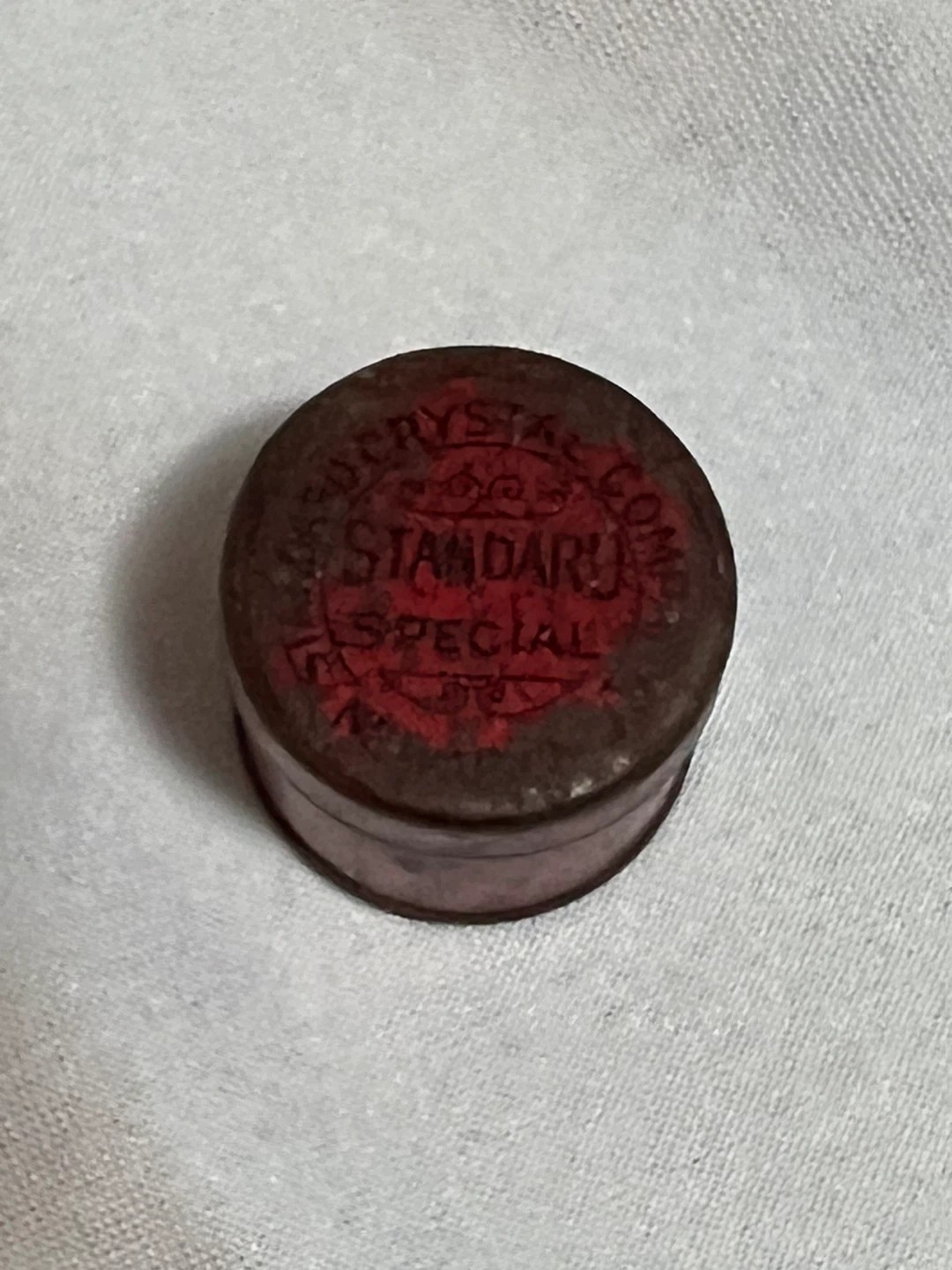 2 Antique Typewriter Ribbon Tins - photo 2