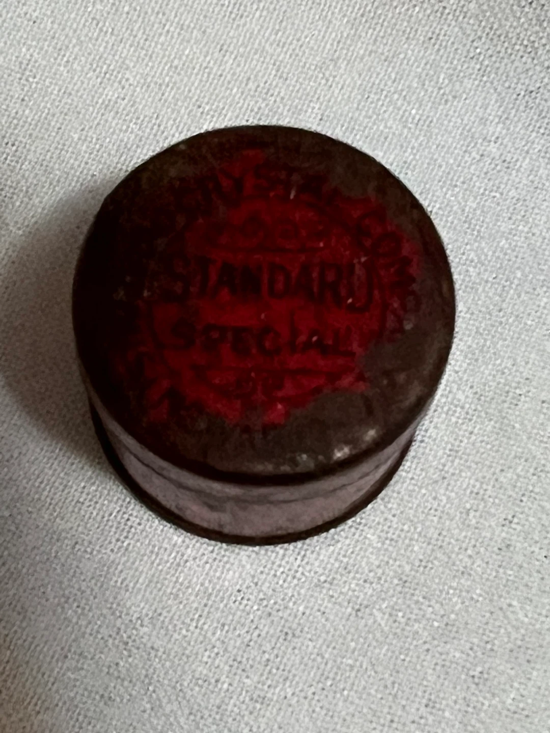2 Antique Typewriter Ribbon Tins - photo 4