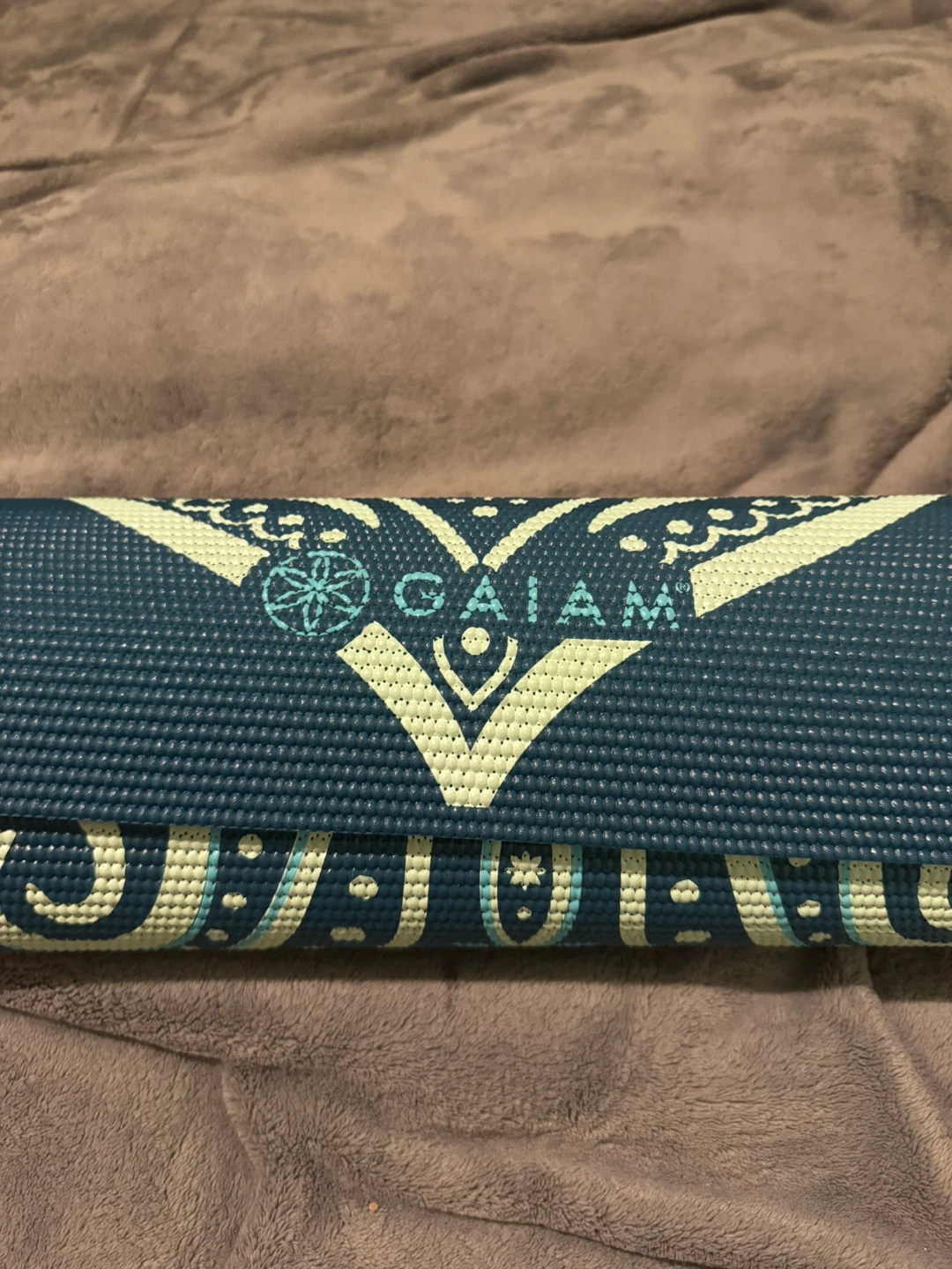 Gaiam Yoga Mat with Mandala Design - photo 3