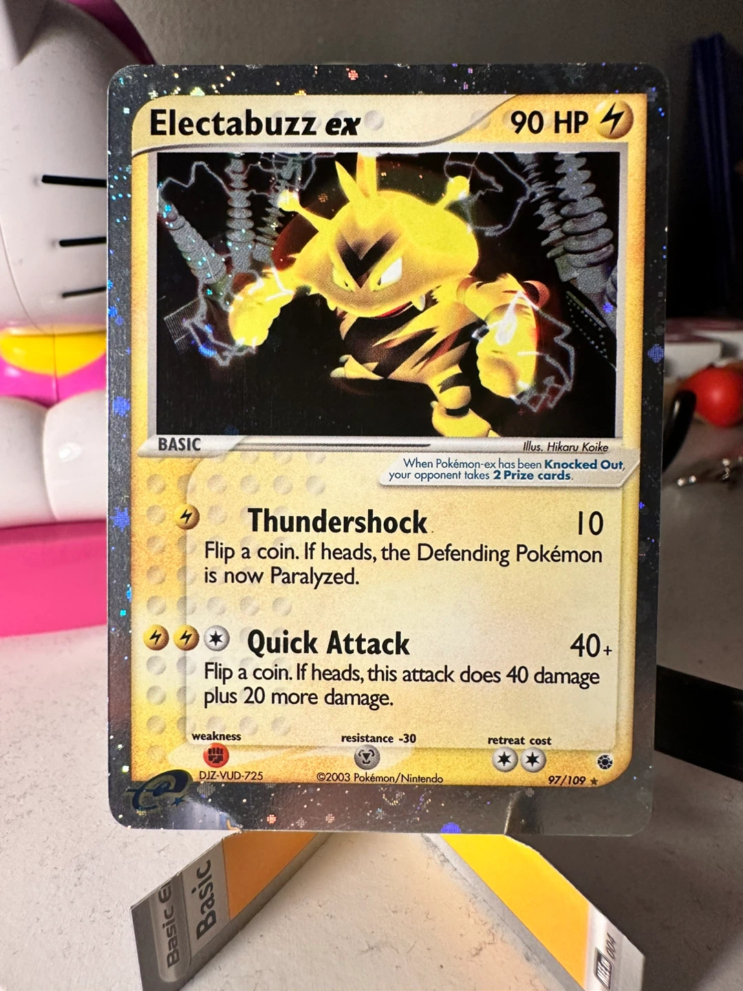 Electabuzz ex 97/109 EX Ruby & Sapphire