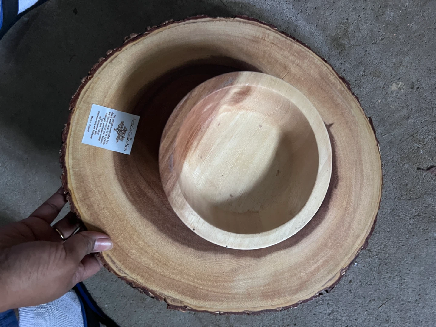 Acacia Wood Stand - photo 2