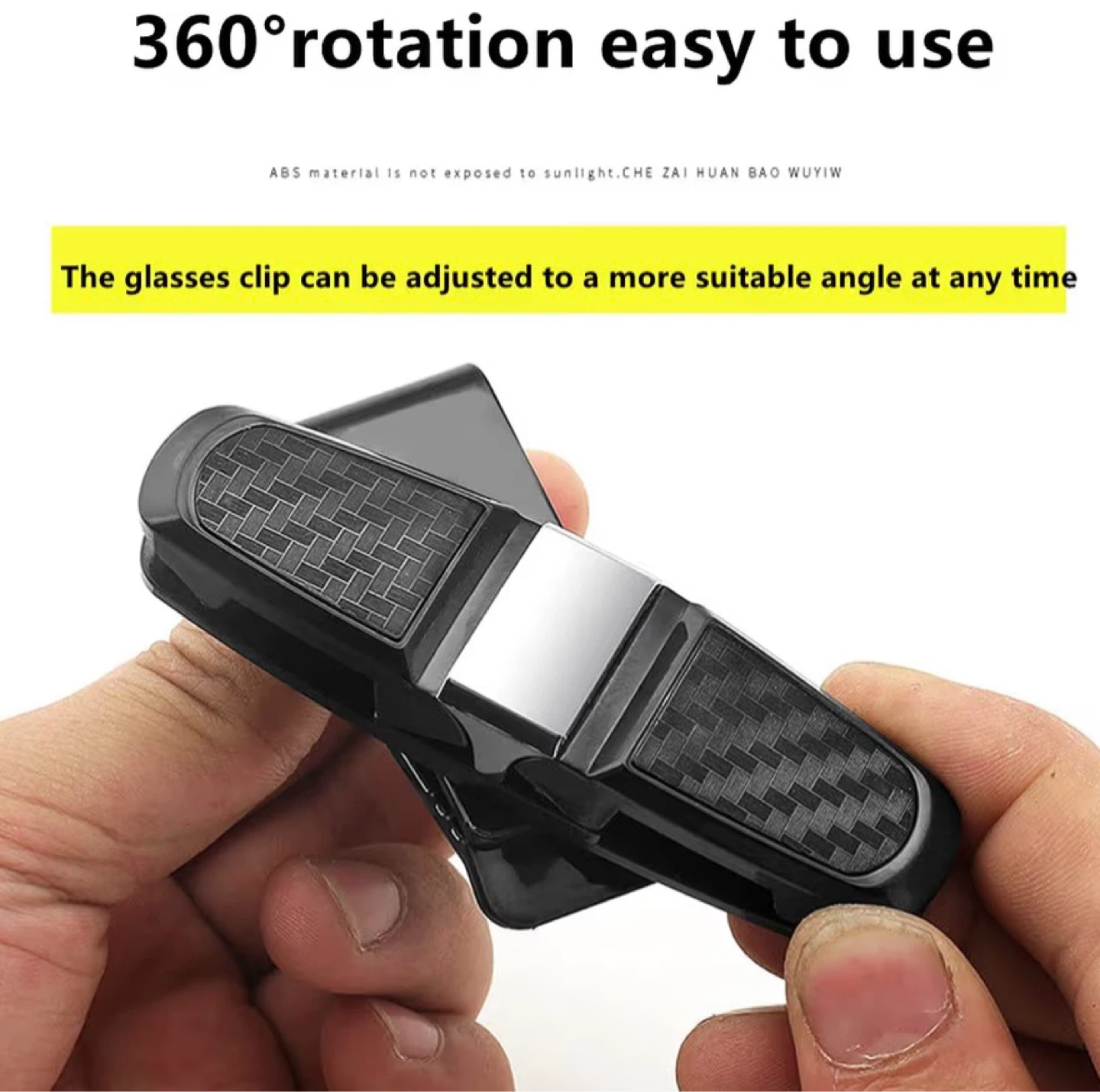 Car Sun Visor Glasses Clip Holder - photo 2