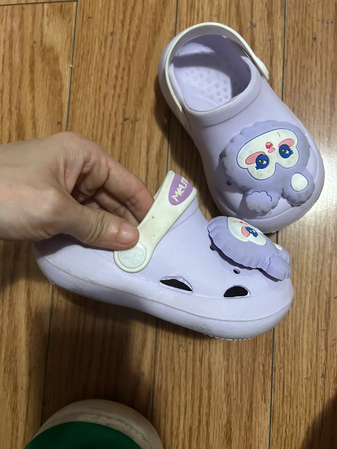 Purple Melittdeer Kids Clogs with Character - photo 4