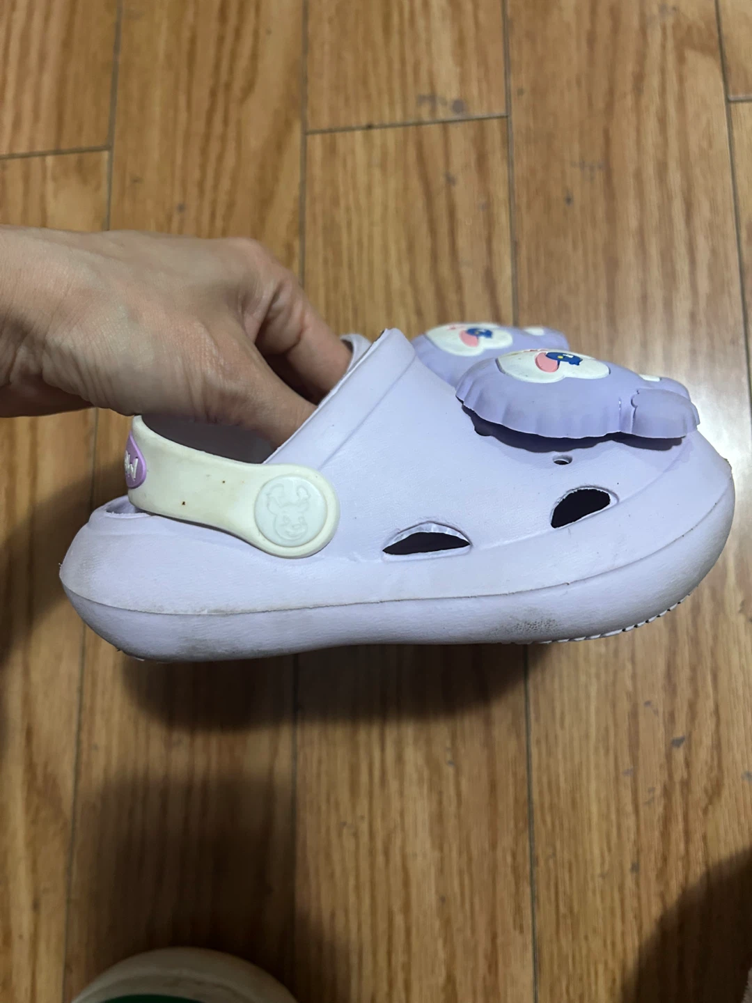 Purple Melittdeer Kids Clogs with Character - photo 3