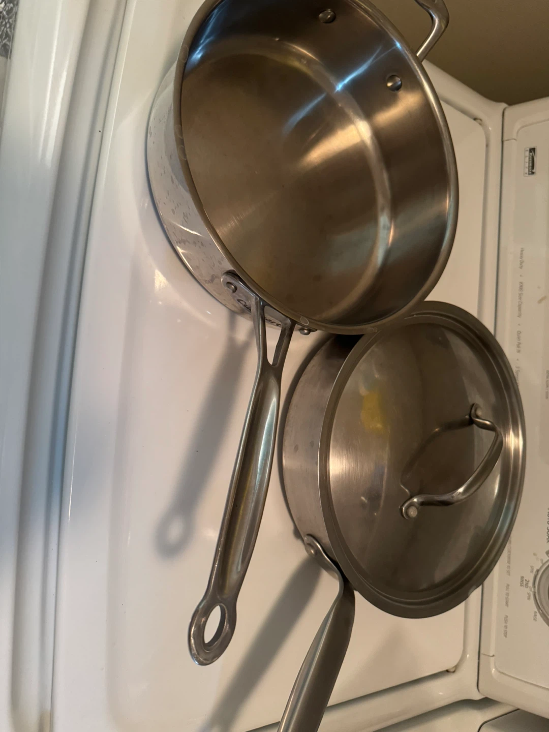 Cuisinart & Beau Mark Stainless Steel Pots with Lids - photo 2