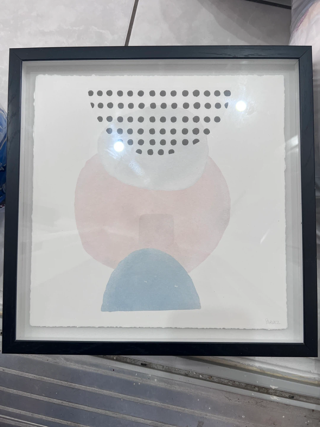 Framed Abstract Wall Art