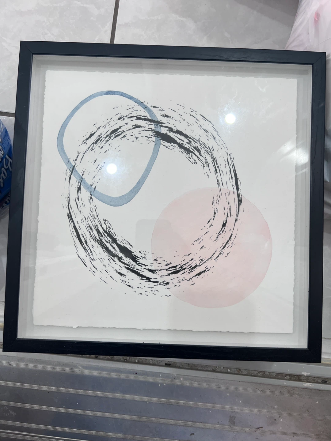 Framed Abstract Wall Art - photo 2