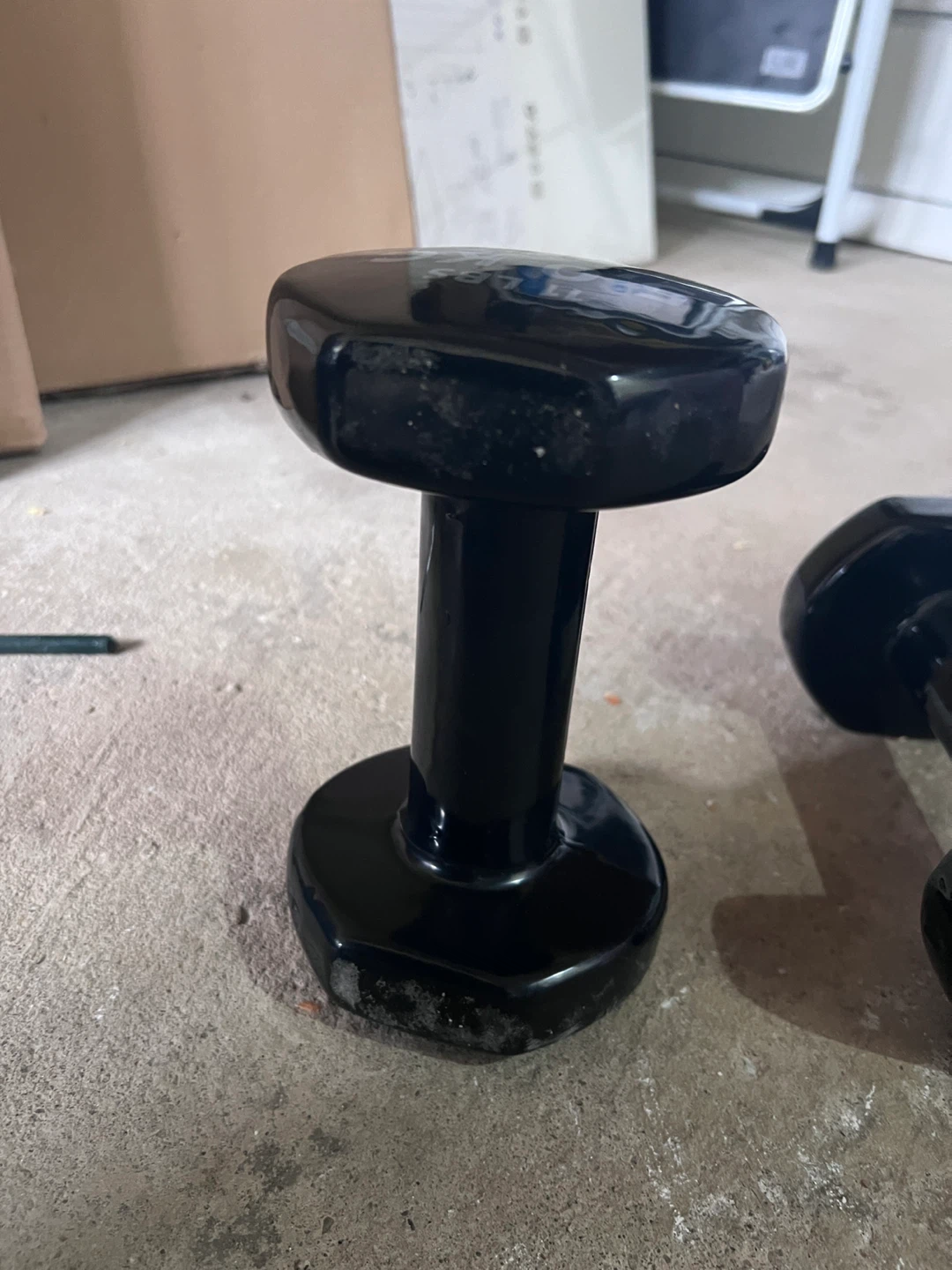 2 x 5kg Dumbbells - Black - photo 2
