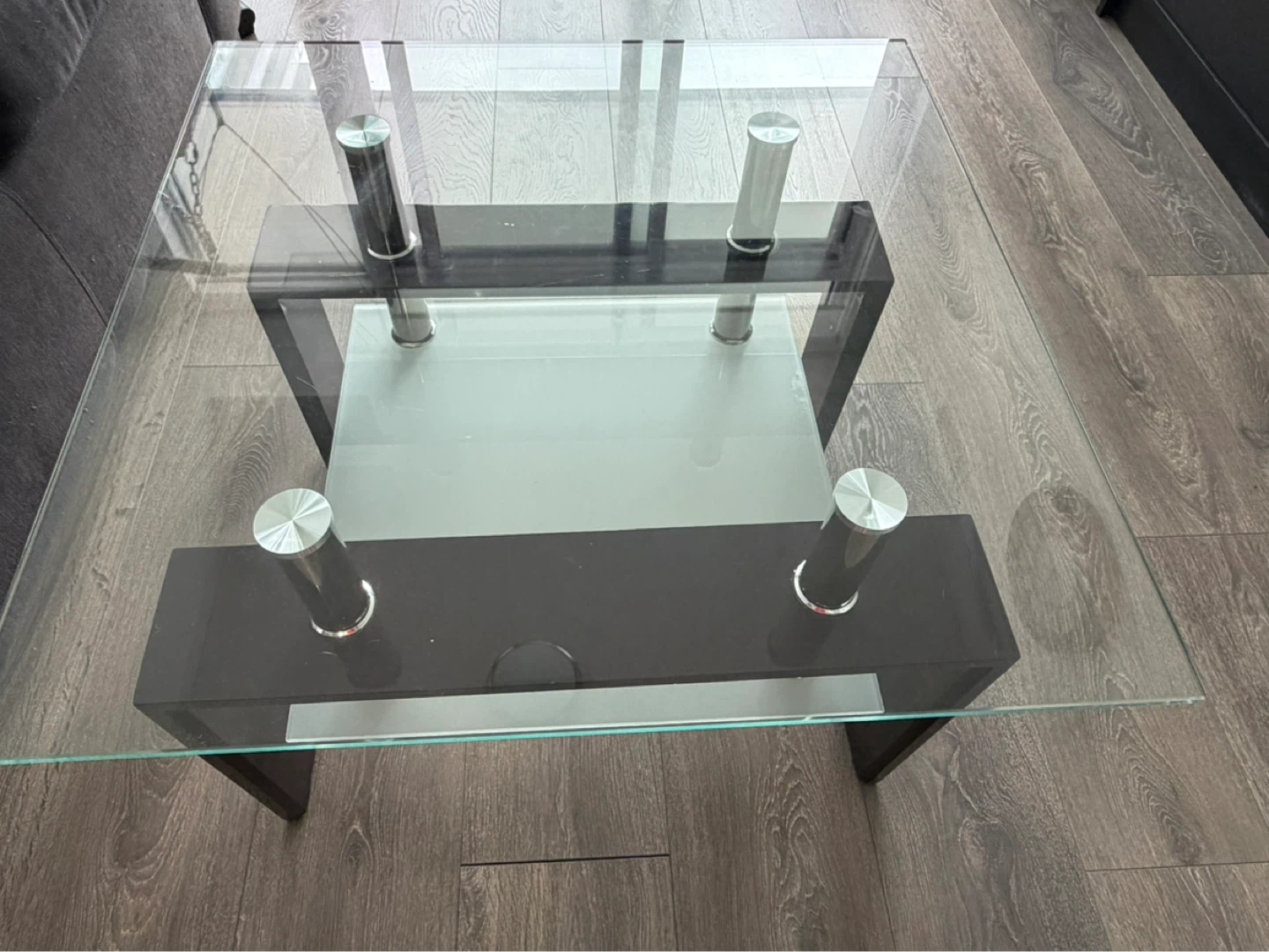 Modern Glass Coffee Table - photo 3
