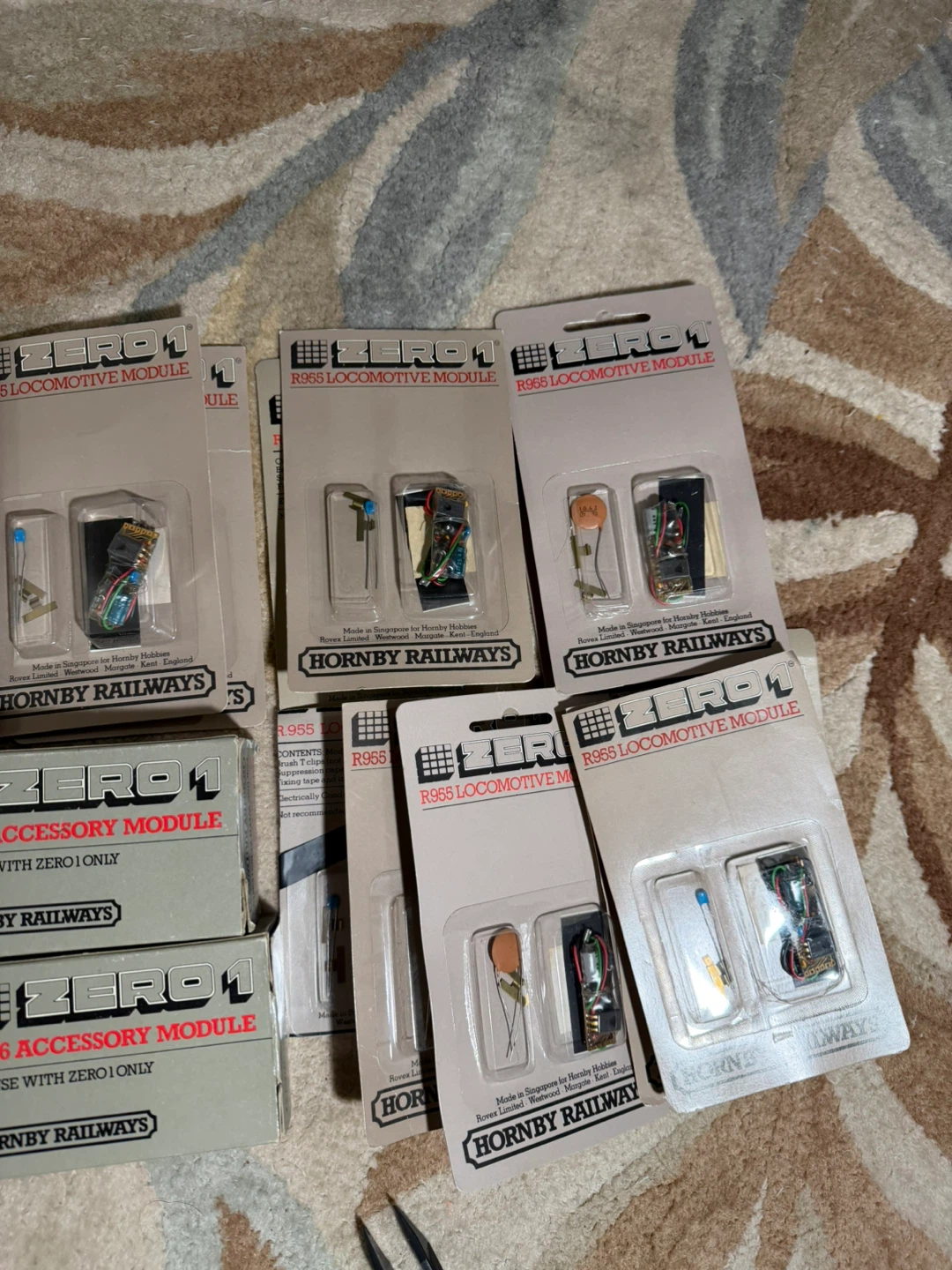 Hornby Zero 1 R955 R952 R953 R956 Modules Lot - photo 3