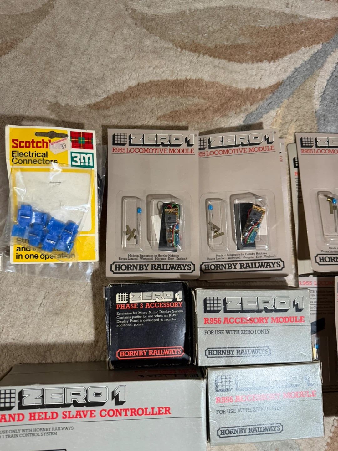 Hornby Zero 1 R955 R952 R953 R956 Modules Lot - photo 2