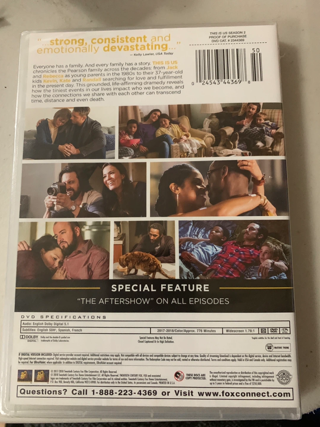 This Is Us: The Complete Second Season DVD - photo 2