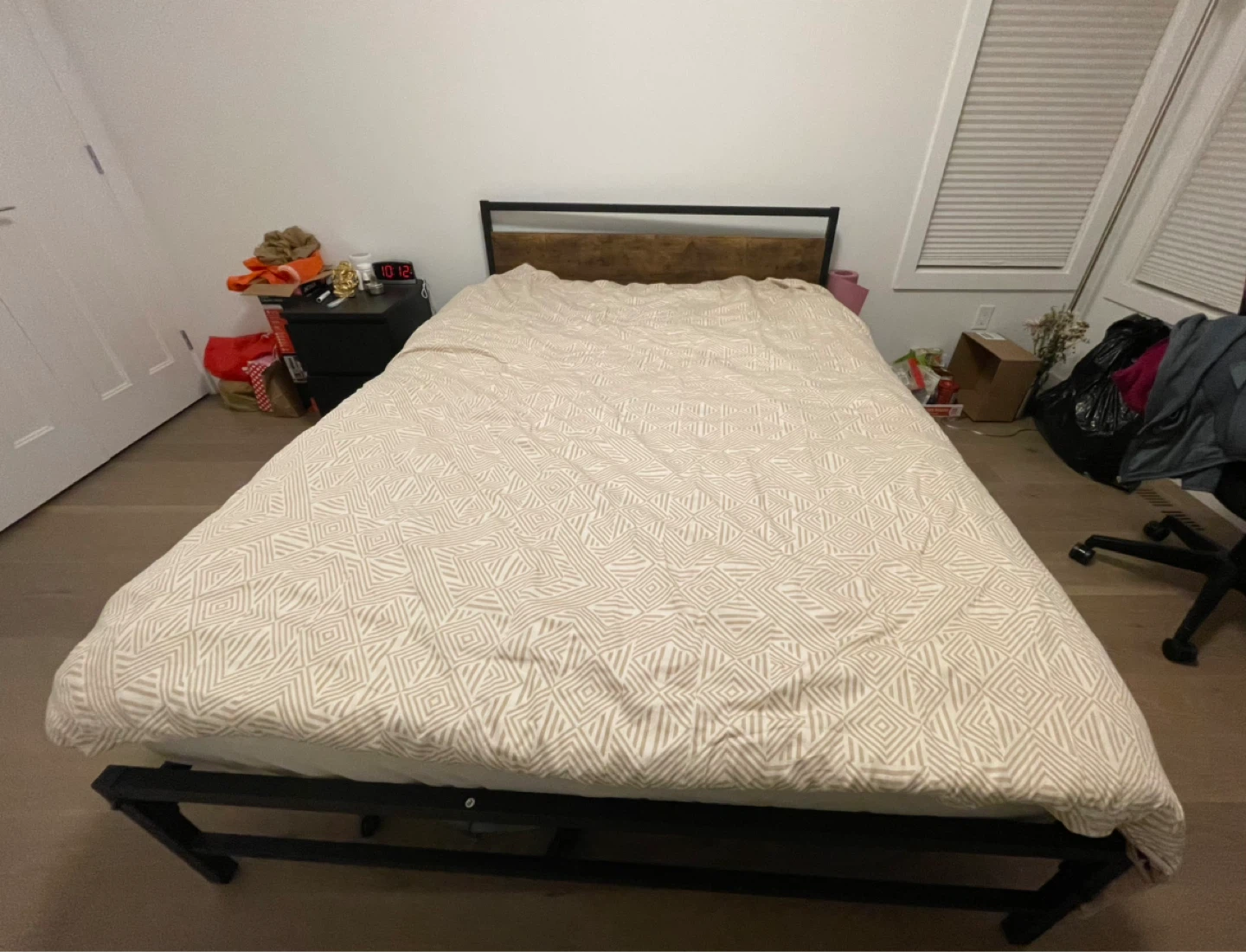 Metal Bed Frame with Headboard - photo 2