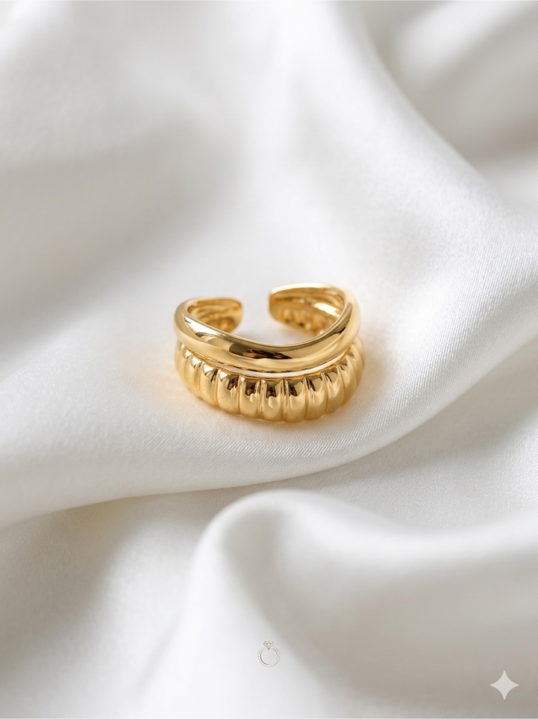 Daily luxe gold plated ring