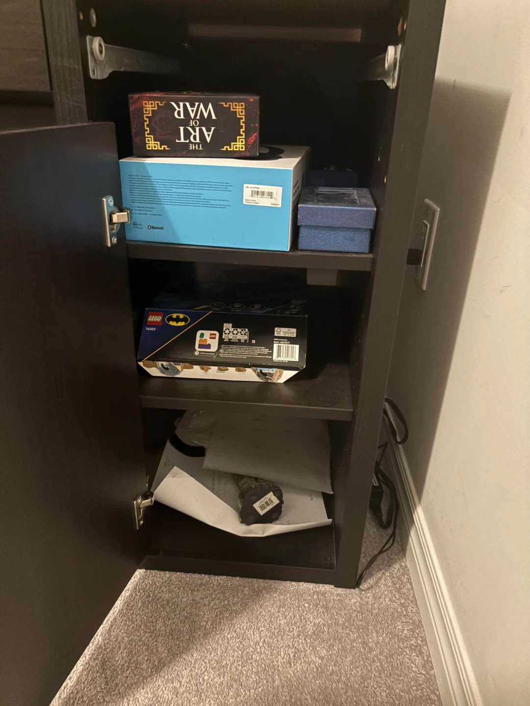Dark Brown Desk with Hutch and Drawer negotiable - photo 4