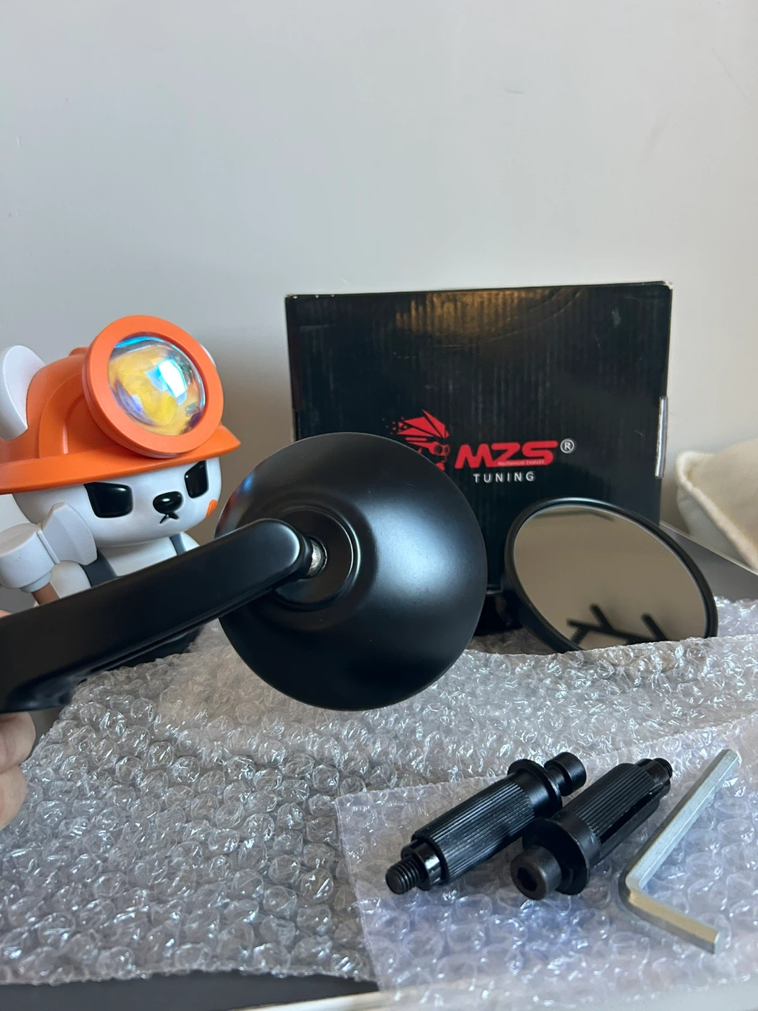 MZS Tuning Motorcycle Handlebar Bar End Mirrors - photo 3