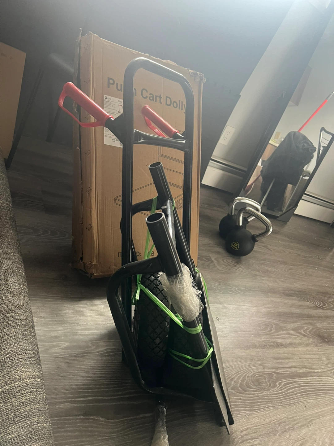 2x Black Push Cart Dolly - photo 2