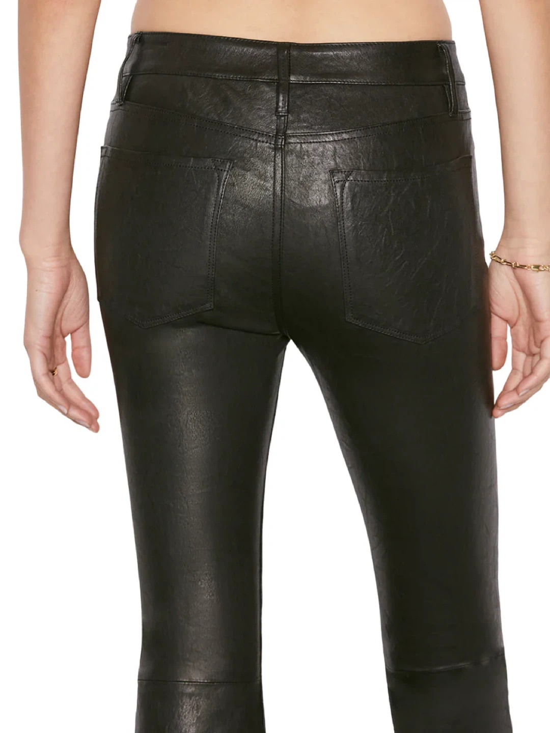 Frame Le Crop Leather pants NWT. - photo 5